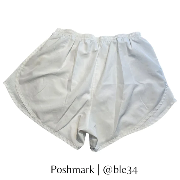 Nike White Tempo Running Shorts - Picture 2 of 7